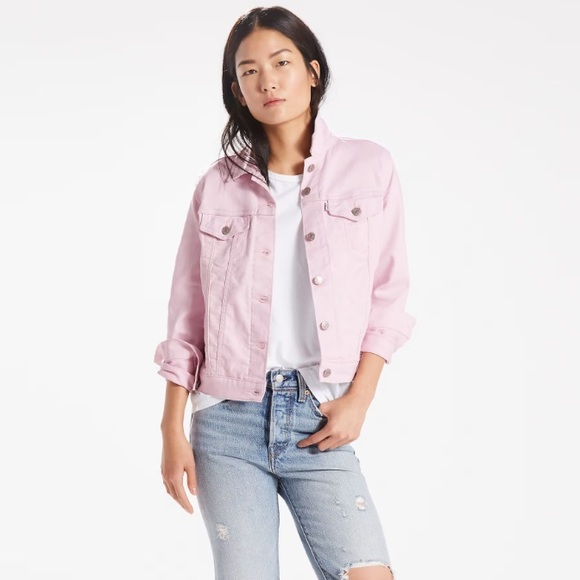 Levi's Jackets & Blazers - 🩷HOST PICK🩷Levi’s OG Trucker Pink Denim Jacket